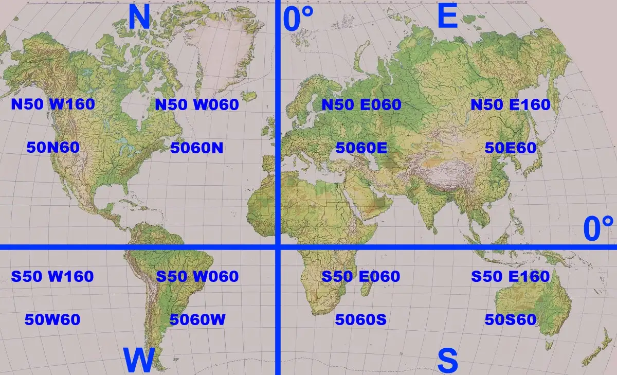 LAT/LONG Map